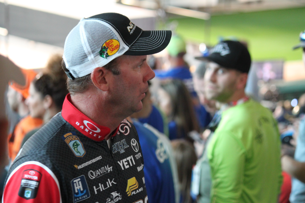 Kevin VanDam at the 2017 Bassmaster Classic