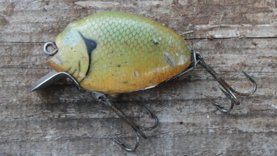 Vintage lure — identification pending