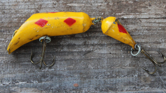 Vintage lure — identification pending