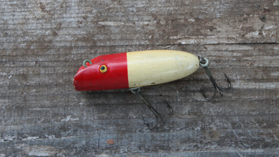 Vintage lure — identification pending