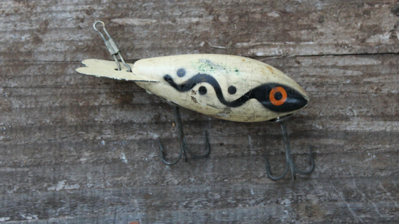 Vintage lure — identification pending