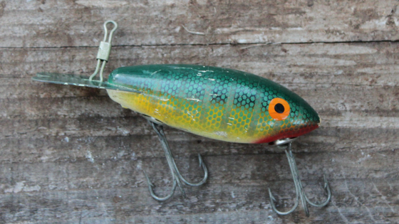 Vintage lure — identification pending